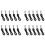 20X RJ11 6P4C Telefonkabelkabel ADSL Modem 2 Meter 1