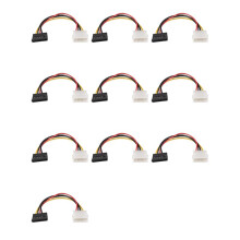 10X Power Female to Male Adapter Converter Cable, 6-Inch