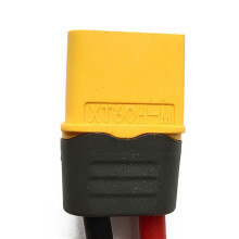 4X Elektrisk Cykel Batteri Strömkabel Lithium Batteri Controller Säkring Vattentät 14AWG Urladdningstråd XT60
