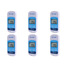 6X ELitech RC-5 Hochpräziser Digitaler USB Temperaturdatenlogger für Lagerlagerung, Kühltransport, Labor
