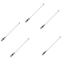 5X Antenna Nel Fibra di Vetro VHF UHF Dual Band NL550 136-174/400-470MHz