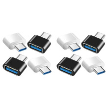 8X USB C Auf USB Adapter, USB C Auf USB 3.0 OTG Adapter, USB Buchse Auf USB-C Stecker Kompatibel für Pro,