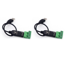 2X Peacefair RS485 zu USB 485 Konverter Adapter Unterstützung für Win7 XP WIN98 WIN2000 WINXP WIN7 WIN10 VISTA