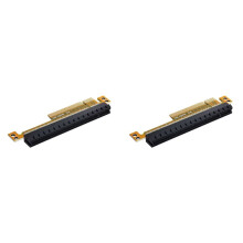 2X PCI-E Express 8X A 16X Extender Converter Riser Card Adapter Maschio A Femmina Extension