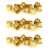 30Pcs Gold Plated Short Circuit Socket Phono Connector RCA Shielding Jack Socket Protect Cover Cap, Gold 2