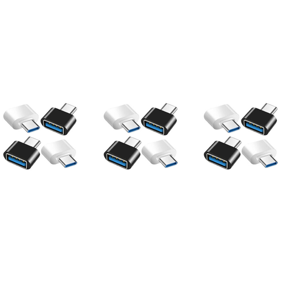 3X Usb C To Usb Adapter,Usb C To Usb 3.0 Otg Adapter,Usb Female To Usb-C Male Compatible For Pro, 4712708510397