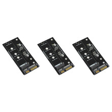 3X M.2  Adapter M2 Till  Adapter M.2 Till  Adapter M.2 NGFF Converter 2,5 Tum SATA3 Kort B-Nyckel för 2230-2280 M2 SSD