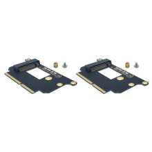 2X SSD Hard Disk Adapter Card M.2 NVME to for   PRO A1708 SSD Hard Disk Adapter Card