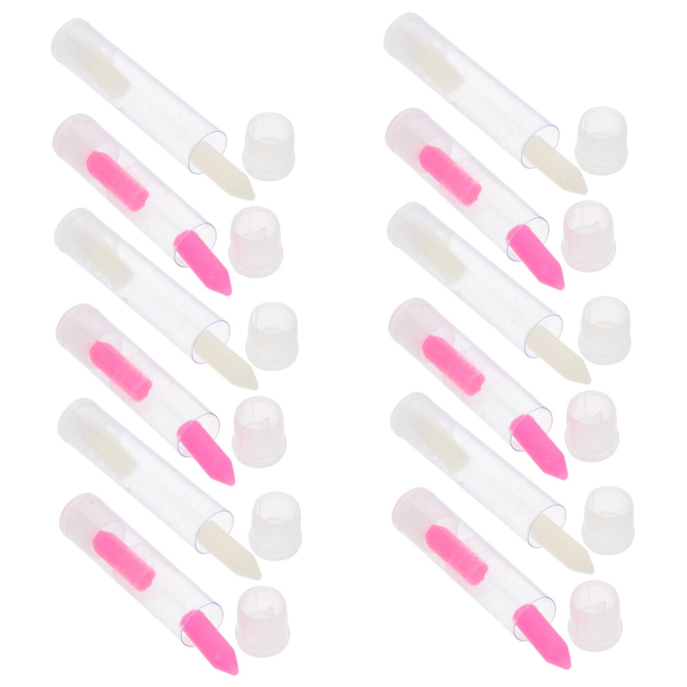 Nail Art Rhinestone Picker Wax Pen Tips Set 12pcs for Precise Gem Pickup and DIY Manicure