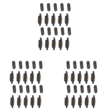 30 Pairs Spring Loaded Magnetic Pogo Pin Connector 3 Positions Magnets Pitch 2.3MM Through Holes Male Female Probe