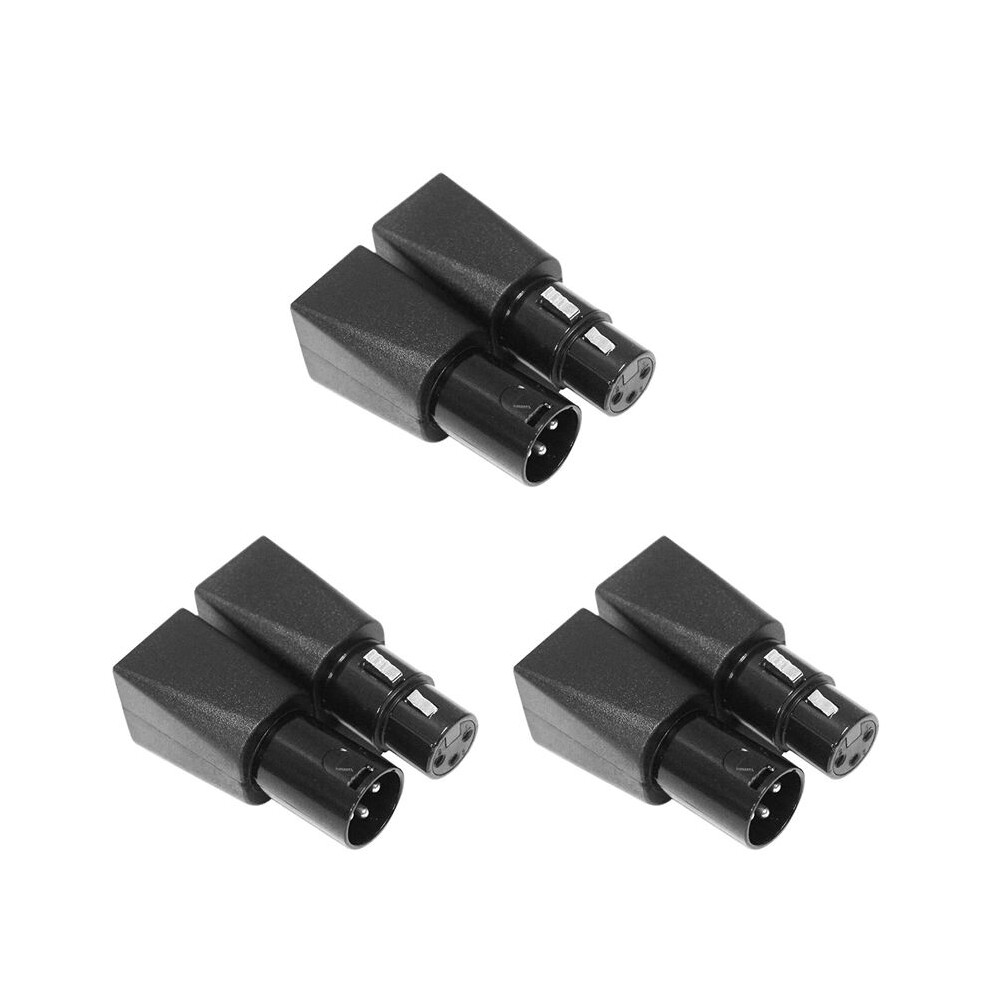 Dmx To Rj45 Connector Rj45 Ethernet To 3 Pin Xlr Dmx Female & Male Adapter Sets (3Pin 3Pair) 6034107180888