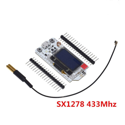 2X SX1276 SX1278 ESP32 LoRa 868MHz/915MHz 0,96 Polegadas Display OLED Azul  WIFI Kit 32 Placa de Desenvolvimento 2