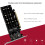 6X Double-Sided 4-Disk NVME  Card PCIeX16 to M.2 M-Key NVMEx4SSD 2U Server  Array Expansion Adapter Split Card 2