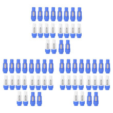 60PCS NAC3FCA NAC3FCB Speakon Plug 3 Pin Male Powercon Connector 20A 250V AC Power Plug Connector and Grey White