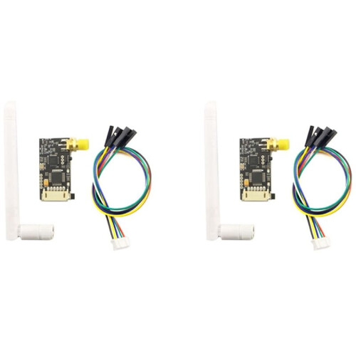 2Pcs SX1278 433M Lora Wireless Module UART Serial Transmitter Receiver Module