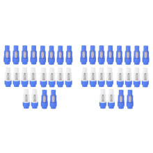 40PCS NAC3FCA NAC3FCB Speakon Plug 3 Pin Male Powercon Connector 20A 250V AC Power Plug Connector and Grey White