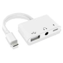 USB 3.0 OTG Camera Adapter OTG Converter Adapter 3.5mm Headphone Jack Audio Sound Card Keyboard Adapter Data Transfer