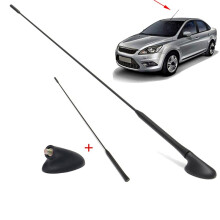 2X Mât D'Antennes de Toit D'Autoradio AM / FM + Kit de Base pour ModèLes  Focus 2000-2007 XS8Z-18919-AA
