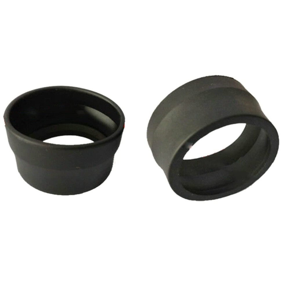 Rubber Microscope Eyecups 3338Mm Foldable Blocking Eyepiece Accessories 2Pcs Set Light 9174973079507