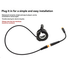 3-Polige E-Bike-Gasgriff-Anschlüsse, Elektrofahrrad, 3-Poliger Sensor, Daumengaszug, Motor A