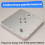 RFID Reader/Writer Antenna 868/915 MHz 10DB Circularly Polarized Identification Antenna Lora Flat Panel Antenna N Female 6