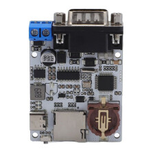 Serial Data Logger Recorder Timestamp TXT File Archive Type C with 2 LED Indicator 232 to Small Memory Card Module