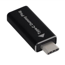 Virtual Display Adapter USB-C Type-C DDC EDID Dummy Plug Headless  Display Emulator 1920x1080p@60Hz
