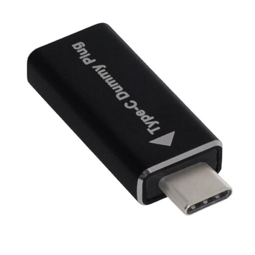 Virtual Display Adapter USB-C Type-C DDC EDID Dummy Plug Headless  Display Emulator 1920x1080p@60Hz