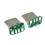 10PCS USB 3.1 Type C Vertical Patch Board 16pin 4 Welding Wire Data Band PCB USB Board Male  16P Usb C Connector 5