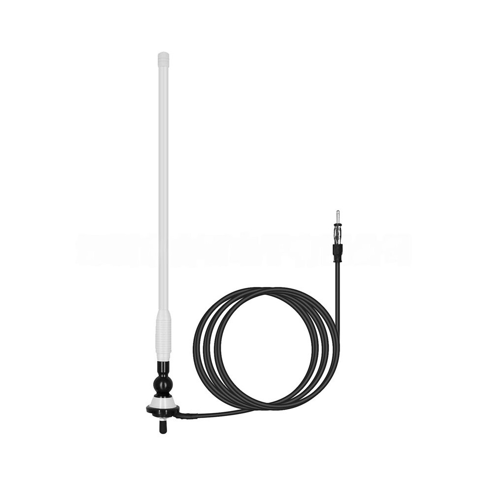 Universal Marine Radio Antenna Am/Fm Antenna Ip66 Waterproof For Car Atv Utv Rv Truck Yacht 6033393097016