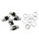 5 Pcs 5.5mmx2.1mm  Power Jack Socket Female Panel Mount Connector 1