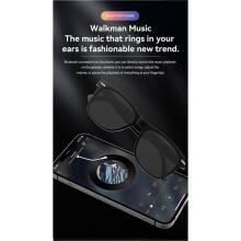 Anti- Light Sunglasses Talk Remote Control Camera Music Playback UV Protection Glasses B