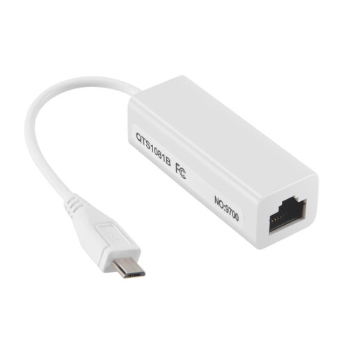 USB 5 Pin 10/100 Mbps RJ45 LAN Ethernet Adapter for Tablet PC