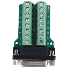 DB15 D-SUB VGA 15-Pins Vrouwelijke Adapteraansluiting Terminal Breakout Printplaat