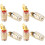8Pcs 4mm Amplifier Speaker Terminal Binding Post Banana Plug Jack 1