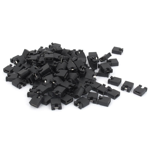 120 Pcs 2.54mm Standard PCB Shunts Short  Jumper Cap Connector