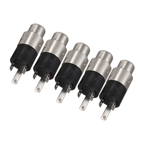5PZ Connettore Jack Da Pannello Stereo Da 3,5 Mm 1