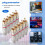 Adapter Audio Coaxial Cable Connector RCA Plug seamless 10 pcs 7
