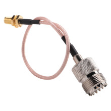 handheld antenna Cable Adapter for UHF Base and Mobile Antennas - SMA Female to UHF SO-239 Female Connectors