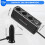 3 WAY MULTI SOCKET CAR CIGARETTE LIGHTER SPLITTER USB PLUG CHARGER  12V/24V Triple ADAPTER With USB Port 6