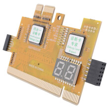 Detecteertool PCI-E LPC Diagnostische Kaart voor Meerdere Doeleinden Laptop Desktop Testaccessoires Post LED-Indicator PC Moederbord Debug Analyzer
