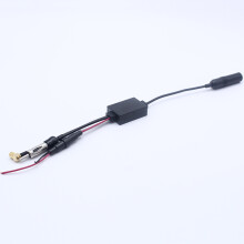 DAB+ Car Splitter Adapter Active Antenna Auto Radio FM Antenna Signal Amplifier Crossover 12V Universal