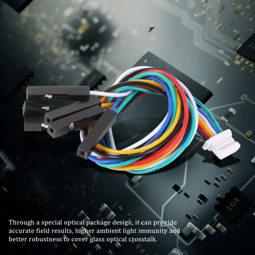 Range Sensor Module 10-180Cm Distance Sensor Tof10120 Distance Sensor Uart I2C Output 3-5V Rs232 Interface for  Tof05140 2