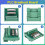 DB25 DIN Rail Mount Interface Module Male/Female Connector Breakout Board 4