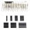 310Pcs Dupont Wire Jumper Pin Header Connector Kit XH-2.54 4