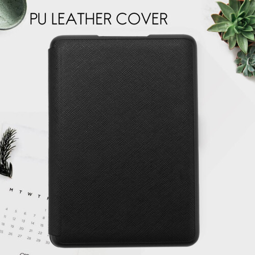 PU-LäDerfodral för Amazon  Paperwhite 4 6 Tum 10Th 2018 Release E-Reader Cover Generation Black 2