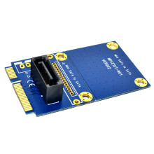 MSATA zu Adapter Karte zu 7Pin PCIe Erweiterung Vertikale Adapter Karte UnterstüTzung Voller HöHe