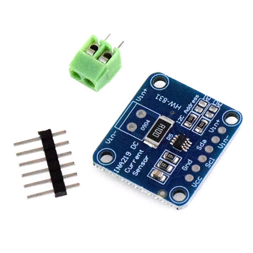 5Pcs Ina219 Bidirectional  Current Power Sensor Tap Module Diy 3V-5V Iic I2C Power Monitoring Sensor Module 2