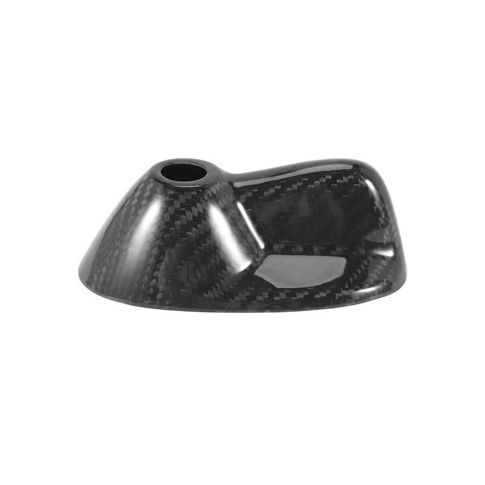 Carbon Fiber Car Roof Fin Antenna Decal Aerials Decoration Cover For Cooper Clubman R55 R56(Black) 6132829076219