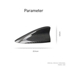 Kohle Faser Auto Hai Fin Antennenabdeckung Aufkleber Verkleiodung für 3 Axela CX-3 CX-4 CX-5 CX-8